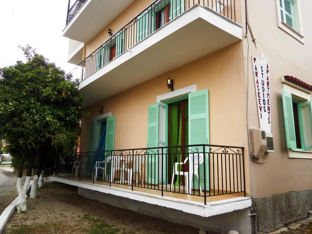 Paraskevi Apartments Ipsos Ngoại thất bức ảnh